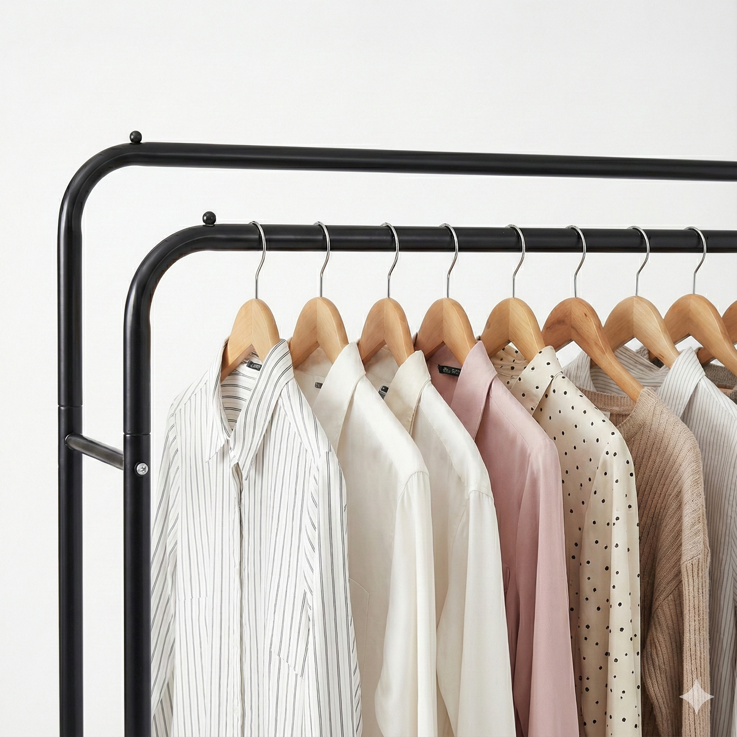 حامل الملابس و المعاطف الحائطي